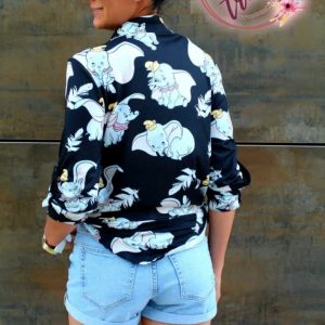 Blusón Dumbo negro