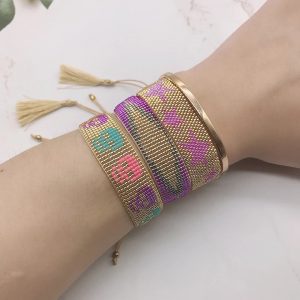 Pulsera Miyuki calaveras