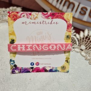 Pulsera Miyuki ching... rosa