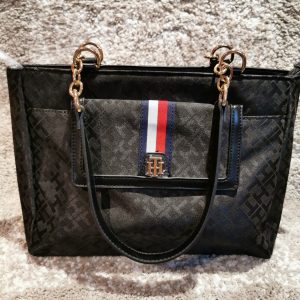 Tommy H tote mediano en canvas