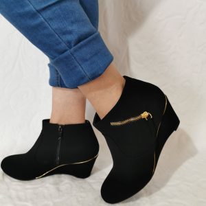 Botines negros importación