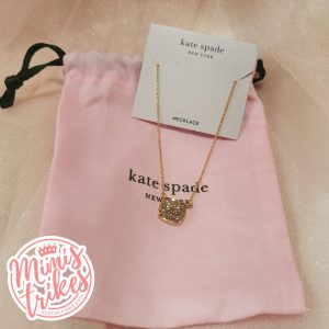 Kate Spade Cadena con dije circonia