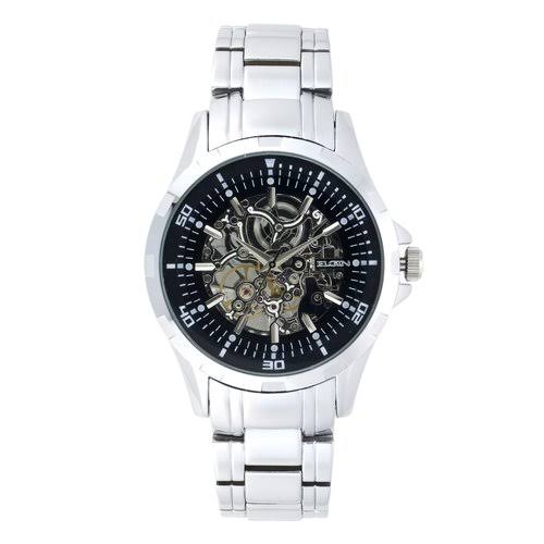Reloj ELGIN Skeleton Automatic de acero inoxidable para hombre