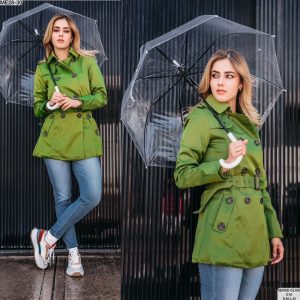Gabardina Cecy verde