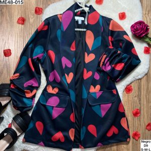 Saco Heart multicolor