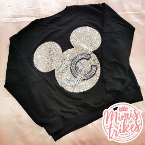 Sudadera mickey plata