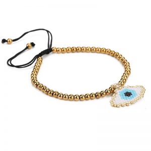 Pulsera Miyuki ojito turco
