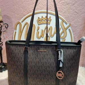 Michael Kors tote cafe monogram