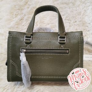 Marc Jacobs crossbody rectangular en piel