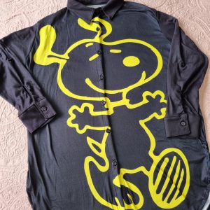 Blusón snoopy black