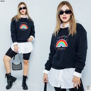 Sudadera rainbow Oversized