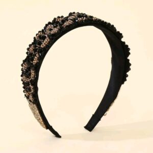 Diadema pedreria negra