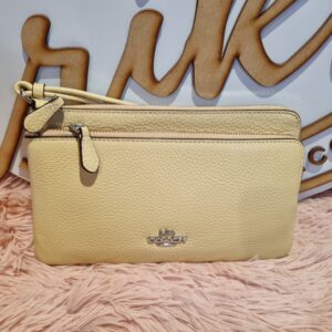 Coach Wristlet 2ble cierre