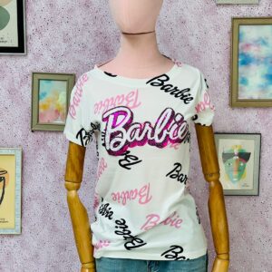 Playera Barbie lentejuela