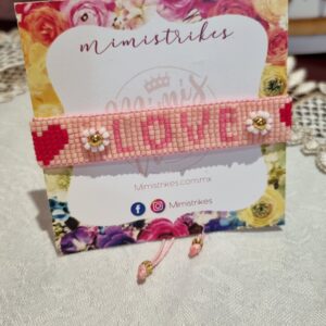 Pulsera Miyuki Love