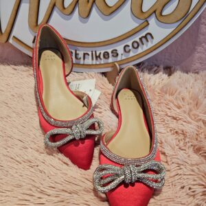 Flats a New Day rojos satin