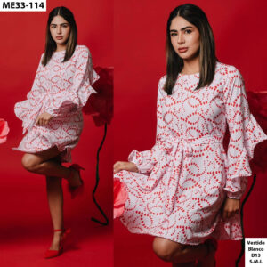 Vestido Carmina blanco