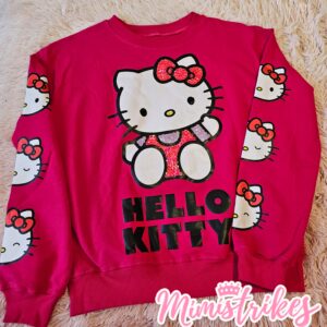 Sudadera Kitty fiusha