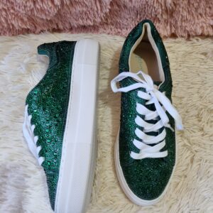 Tenis Betsey verde esmeralda