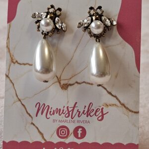 Aretes Alexa con gota