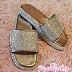 Sandalias INC en brillo