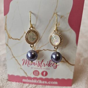 Aretes Sofia tornasol