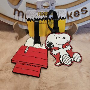 Tags para maleta Snoopy
