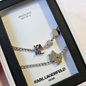 Karl Lagerfeld set pulseras