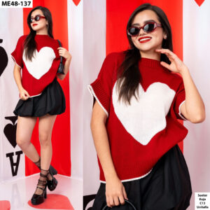 Blusa Anita roja