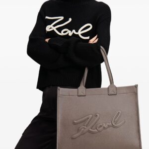 Karl Lagerfeld Tote gris