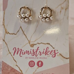 Aretes perlitas