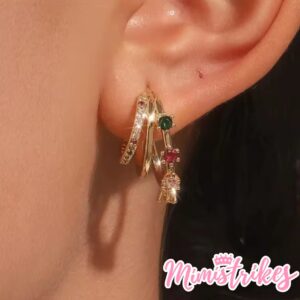 Aretes 3ple aro