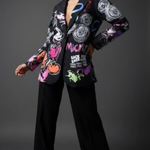 Blazer - Saco Mickey Negro Unitalla