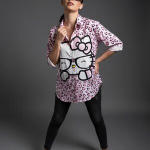 Bluson kitty animal print unitalla