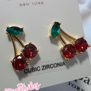 Kate Spade aretes cereza