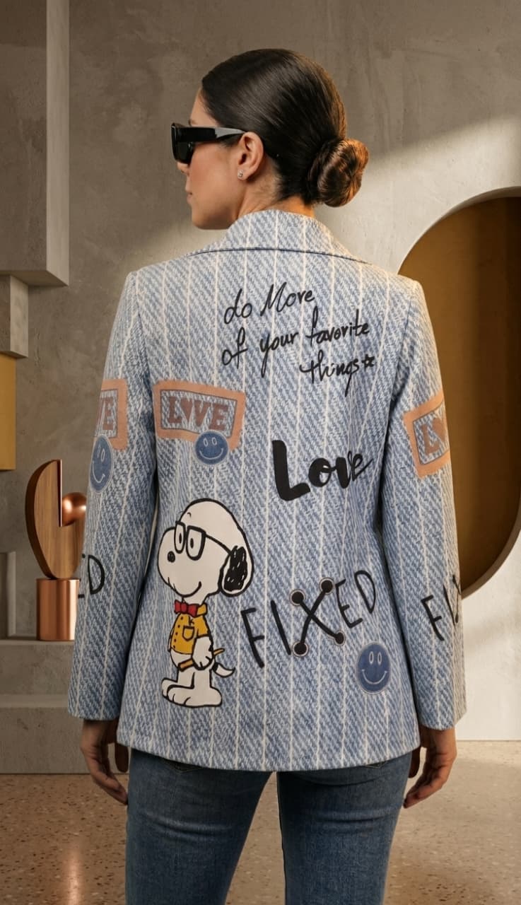 Blazer - Saco Snoopy favorites Xgde