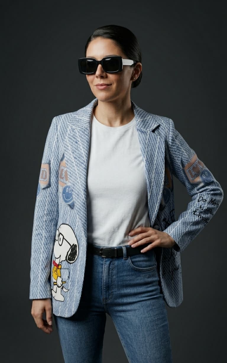 Blazer - Saco Snoopy favorites Xgde - Imagen 2