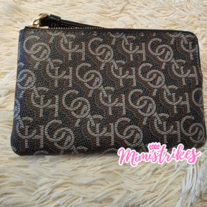 Coach wristlet monogram