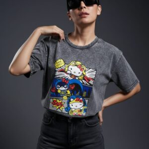 Playera Kitty super héroe