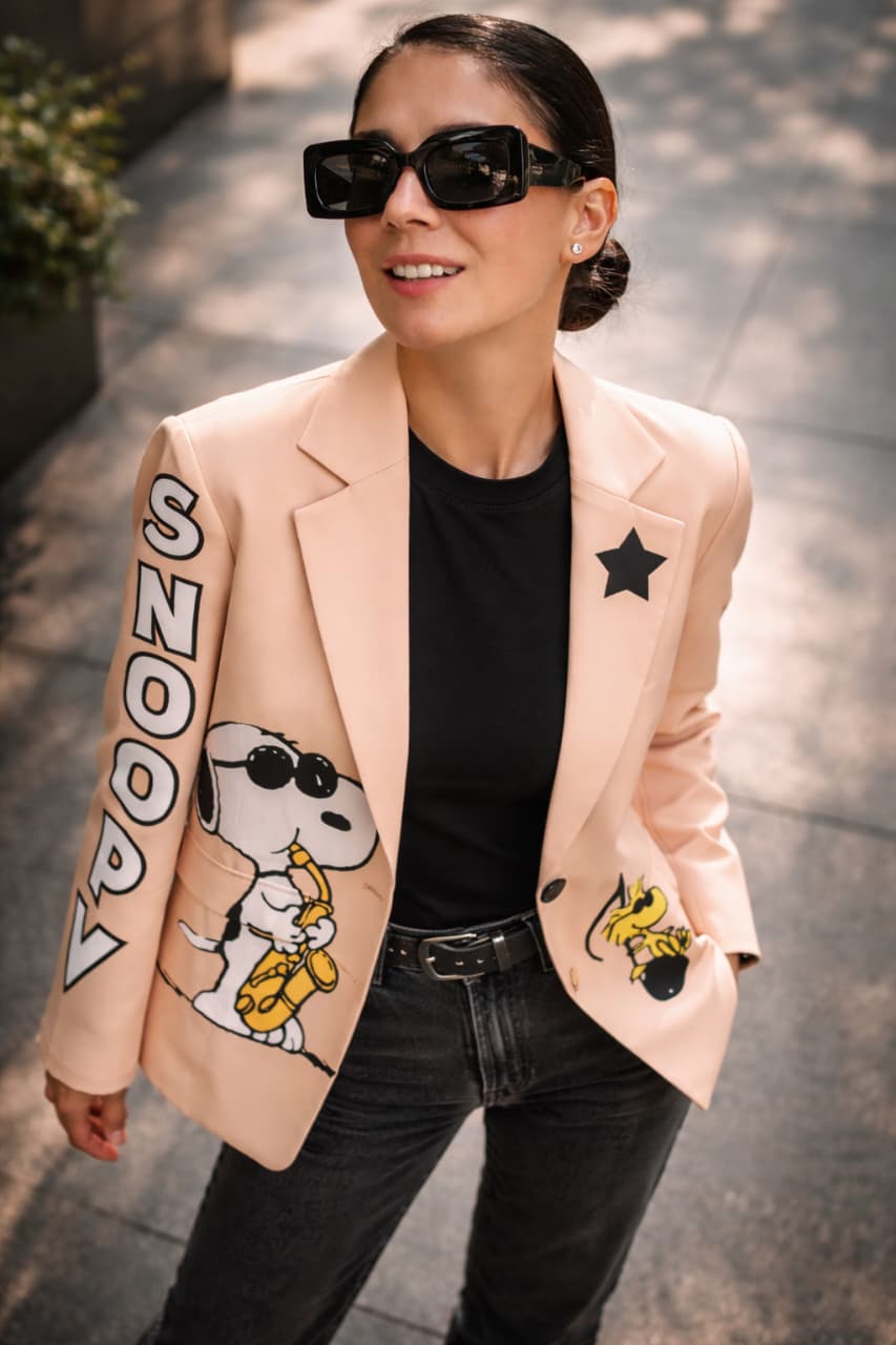Blazer - Saco Snoopy Sax unitalla