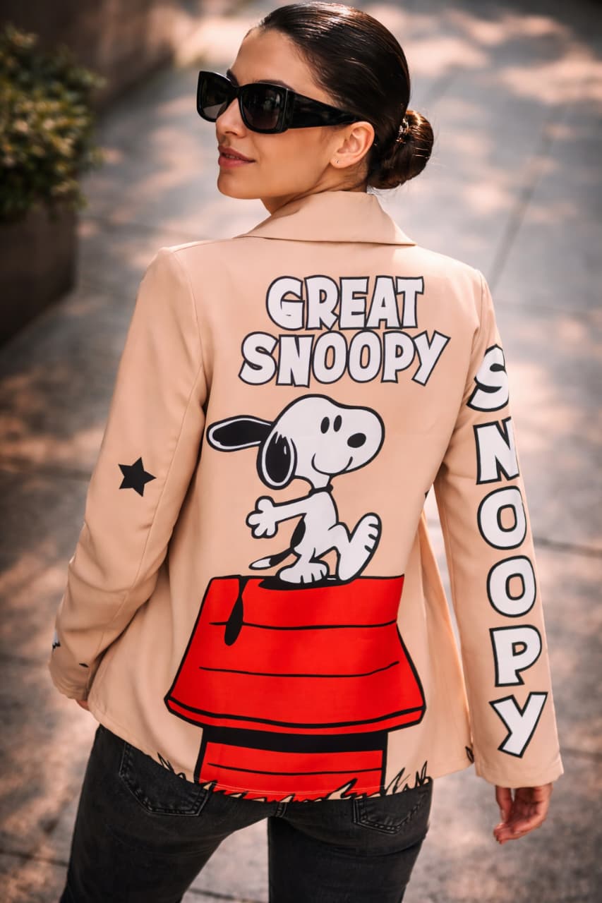 Blazer - Saco Snoopy Sax unitalla - Imagen 2