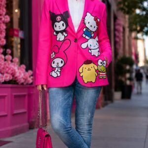 Blazer - Saco fiusha kitty unit