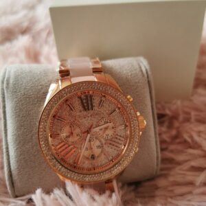 Michael Kors reloj rosa/dorado